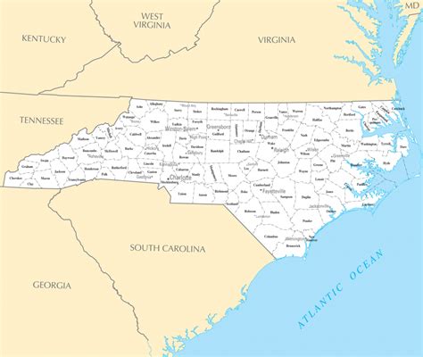map of north carolina cities|North Carolina Map, NC Map, Map of North Carolina .